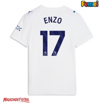 Manchester City Enzo Fernandez #17 Tricou Fotbal Replică 2026-27 Femei Treilea